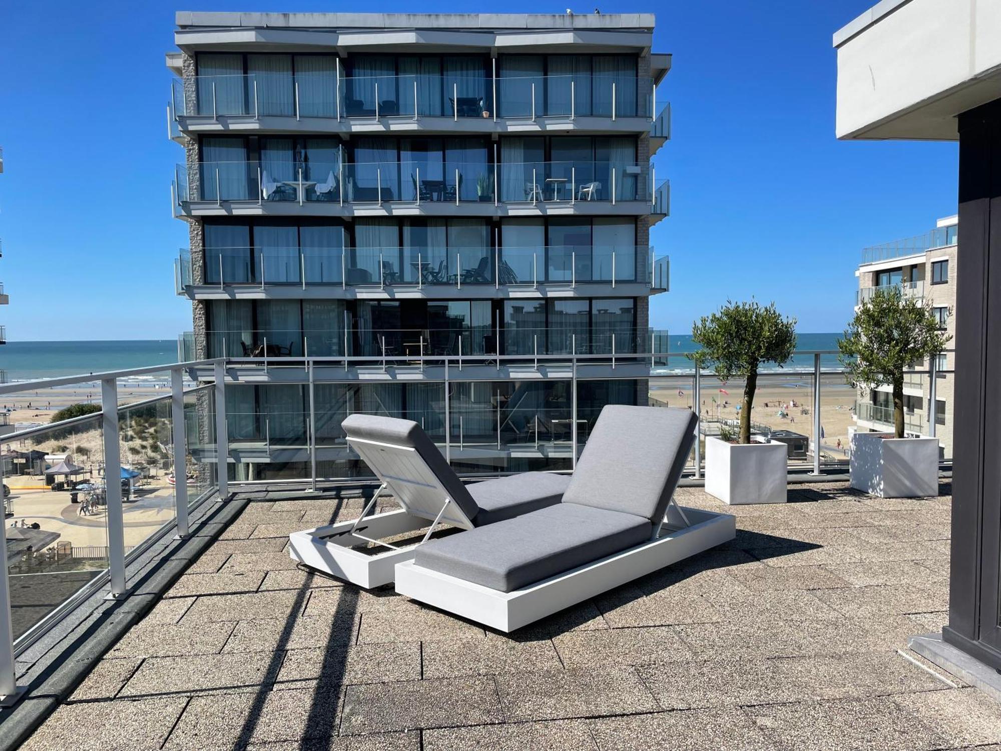 Apartament Sea View Penthouse De Panne Zewnętrze zdjęcie